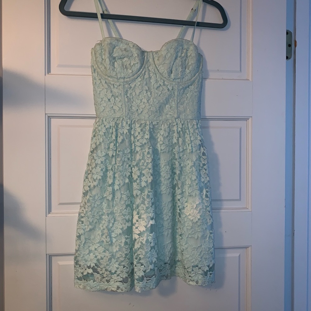 Light blue Abercrombie and Fitch Dress
